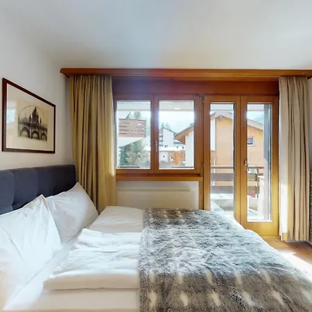 Bright With Balcony & View To The Matterhorn Zermatt
