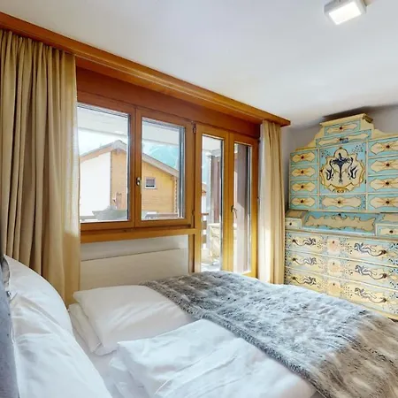 Apartment Bright With Balcony & View To The Matterhorn Zermatt