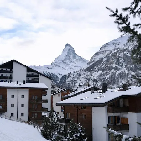 Appartamento Bright With Balcony & View To The Matterhorn Zermatt