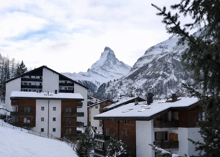 Appartement Bright With Balcony & View To The Matterhorn Zermatt